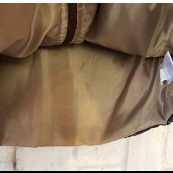 CROFT & BARROW Quilted Full-zip Floral Embroidered Vest Medium Petite - Picture 3 of 7